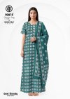 Good Morning Vol 6 By Deeptex Cotton Printed Nighty With Dupatta 
